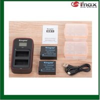 BỘ 2 PIN 1 SẠC ĐÔI KINGMA VER 3 DMW-BLC12