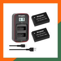 Bộ 2 Pin + Sạc Đôi LP-E12 Cho Canon EOS M, M2, M10, M50, M50 Mark II, M100, M200, 100D...