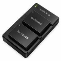 Bộ 2 pin + Sạc đôi Ravpower NP-W126s For Fujifilm