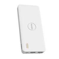 Bộ 2 Pin sạc dự phòng 10000mAh Polymos 10 Air ROMOSS (Trắng) - Hãng phân phối chính thức