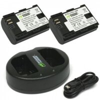 Bộ 2 pin sạc Wasabi LP-E6 dùng cho Canon 60D, 70D, 80D, 6D, 7D, 7D Mark II, 5D Mark II, 5D Mark III, 5D IV, 5Ds, 5Dsr