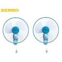 BỘ 2 - QUẠT TREO TƯỜNG SENKO T1680 ( 3 TỐC ĐỘ GIÓ - CÔNG SUẤT MẠNH MẼ 47W )