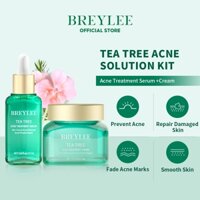 Bộ 2 sản phẩm BREYLEE Serum Giảm Mụn và Kem Giảm Mụn