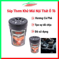 Bộ 2 sáp thơm đa năng khử mùi cho nội thất ô tô, tủ quần áo hương cà phê Bullsone Vogue