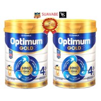 Bộ 2 sữa bột Dielac Optimum Gold Step 4 900g