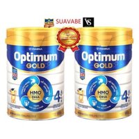 Bộ 2 Sữa bột Vinamilk Optimum Gold Step 4 850g