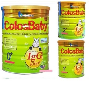 Bộ 2 sữa bột VitaDairy ColosBaby - hộp 800g (dành cho trẻ từ 0-12 tháng tuổi)