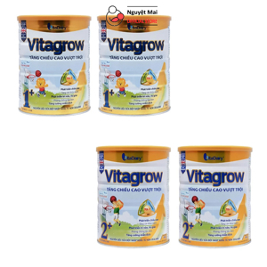 Bộ 2 sữa bột VitaDairy Vitagrow 2 - hộp 900g (dành cho trẻ từ 6-12 tháng tuổi)