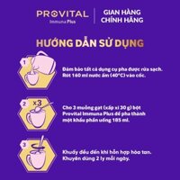 Bộ 2 Sữa cho người trưởng thành và lớn tuổi Provital Immuna Plus 480g/Hộp