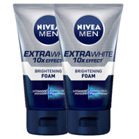 Bộ 2 Sữa Rửa Mặt Sáng Da Nivea Men 100ml2