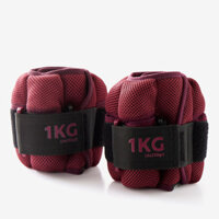 Bộ 2 tạ mềm đeo cổ tay cổ chân 1kg DECATHLON DOMYOS mã 8573670