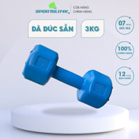 Bộ 2 Tạ Tập Tay Nhựa VN Sportslink - Xanh - 3Kg