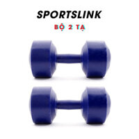 Bộ 2 Tạ Tập Tay Nhựa VN Sportslink - Xanh - 1kg
