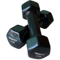 Bộ 2 Tạ tay bọc cao su non 1.5kg Reefit (gồm 2 tạ)