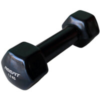 Bộ 2 Tạ tay bọc cao su non 1.5kg Reefit gồm 2 tạ