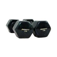 Bộ 2 tạ tay cao su Reefit màu đen 5kg gồm 2 cục