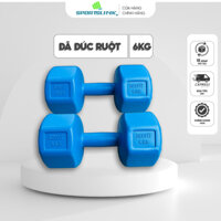 Bộ 2 Tạ Tay Đúc 6kg Sportslink - Gồm 2 Tạ Mỗi Tạ 6kg