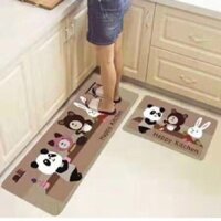 Bộ 2 thảm khổ lớn trải sàn bếp/ phòng ngủ/phòng khách  (45*60 &150cm)