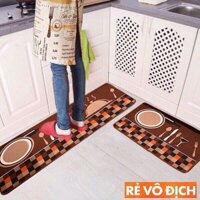 Bộ 2 thảm trải sàn bếp sang trọng tinh tế