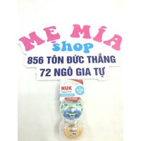 Bộ 2 ti giả cao su NUK Happy Kids 6-18m NU32216