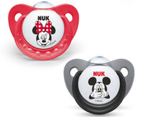Bộ 2 Ti Giả NUK Silicone Mickey Plus 6-18m