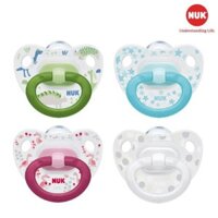 Bộ 2 ti giả NUK silicone Happyday 0-6, 6-18m