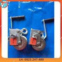 Bộ 2 Tời quay tay 600 LBS cao cấp chịu tải 272kg hàng đẹp L1 không cáp hàng chuẩn CÁP THÉP THỦ ĐỨC