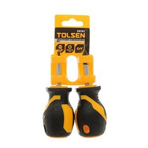 Bộ 2 tua vít ngắn cách điện Tolsen 20181