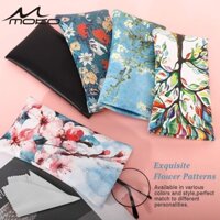 Bộ 2 Túi Da Mềm Đựng Mắt Kính Chống Trầy Xước Cho Nam Nữ