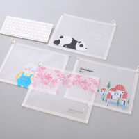 Bộ 2 túi đựng tệp A4 chống nước xinh xắn tiện dụng - Ngẫu nhiên