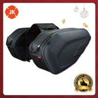 BỘ 2 TÚI TREO HÔNG/ KOMINE SA 212 / GHOST RACING  VÂN CACBON XE MÁY DUNG TÍCH LỚN CHỐNG NƯỚC