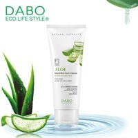 Bộ 2 tuýp rửa mặt sạch nhờn trắng da chiết xuất Lô hội DABO Aloe (60ml) - Hàn Quốc Chính Hãng