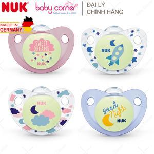 Bộ 2 ty giả silicone Nuk Night/Day 0-6M NU48149