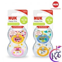 Bộ 2 ty ngậm cao su NUK Classic cho bé 18-36 tháng (2 cái/hộp) - NU01471 - ti giả cho trẻ sơ sinh