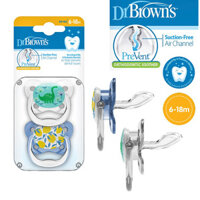 Bộ 2 ty ngậm Dr.Brown’s cho bé Uy tín Tiết kiệm