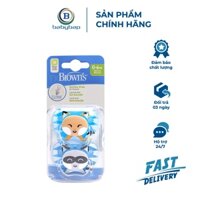 Bộ 2 Ty Ngậm In Hình Động Vật Dr Brown_s