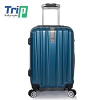 Bộ 2 Vali Nhựa Bóng TRIP PC022A - Size 50+60cm - Màu Xanh Cổ Vịt