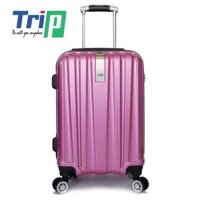 Bộ 2 Vali Nhựa Bóng TRIP PC022A - Size 50+60cm - Màu Tím Khoai Môn