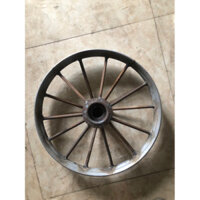 Bộ 2 vành 14 nan may ơ hoa dùng bi 6305 và 6206 để chế bánh xe bò, xe cải tiến