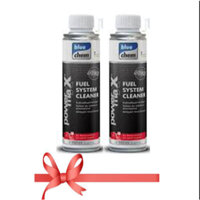 BỘ 2 Vệ sinh buồng đốt máy xăng xe ô tô, xe máy Bluechem Fuel System Cleaner 250ml