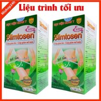 Bộ 2 Viên uống giảm cân SLIMTOSEN EXTRA Học Viện Quân Y (100 viên x 2)