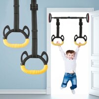 Bộ 2 Vòng Và Dây Treo Xà, Gymnastic Rings Cho Trẻ Em Tăng Chiều Cao Chống Gù Lưng - Vòng Đu Xà Đơn Cho Bé Vận Động