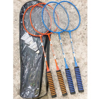 Bộ 2 Vợt Cầu Lông Kèm 3 Quả Cầu Nhựa ,Vợt Cầu Lông Chơi Giải Trí Phù Hợp Mọi Lứa Tuổi