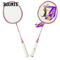 Bộ 2 vợt cầu lông trẻ em AOLIKES A-8123 Badminton for Kids Outdoor Sports - Rose red