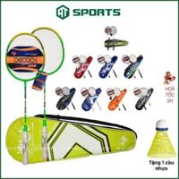 Bộ (2 Vợt) Vợt Cầu Lông Chính Hãng DECOO 315 - Cặp Vợt Cầu Lông Tốt Nhẹ Lưới Căng