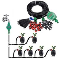Bộ 20 béc tưới cây nhỏ giọt tự động kèm van nước hẹn giờ