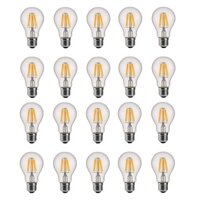 Bộ 20 bóng đèn Led Edison A60 6W đui E27