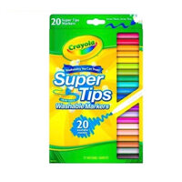 Bộ 20 cây Bút lông Crayola Supertips dễ tẩy rửa