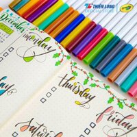 Bộ 20 cây Bút lông Dễ tẩy rửa CRAYOLA Supertips, Nét thanh nét đậm