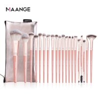 Bộ 20 cọ trang điểm chuyên nghiệp MAANGE kèm túi đựng mỹ phẩm 5748RJ